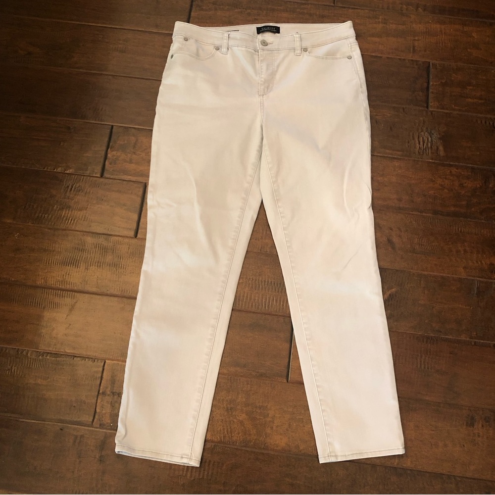 Talbots Light Gray 5-Pocket Jeans 👖- Size 10